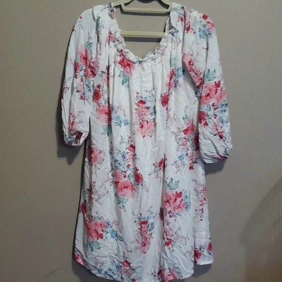 Xhilaration Floral dress size large - Picture 4 of 5